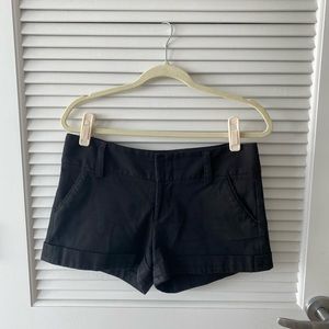 ALICE + OLIVIA Black Shorts